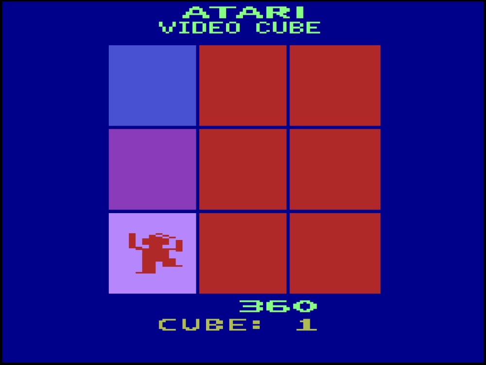 Gameplay of Atari Video Cube for Atari 2600